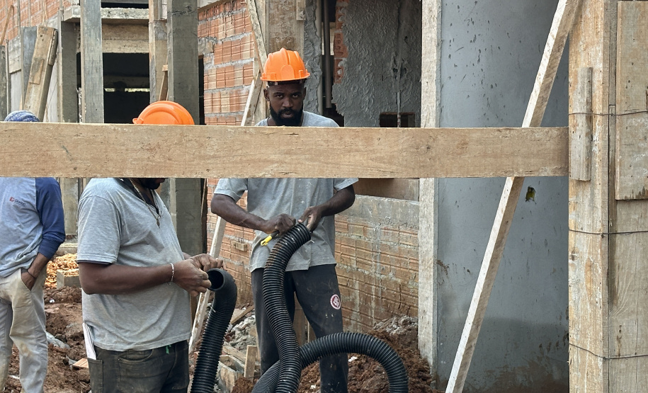 Unidade Nova Escolar Deputado Aníbal Khury está com 65% das obras executadas