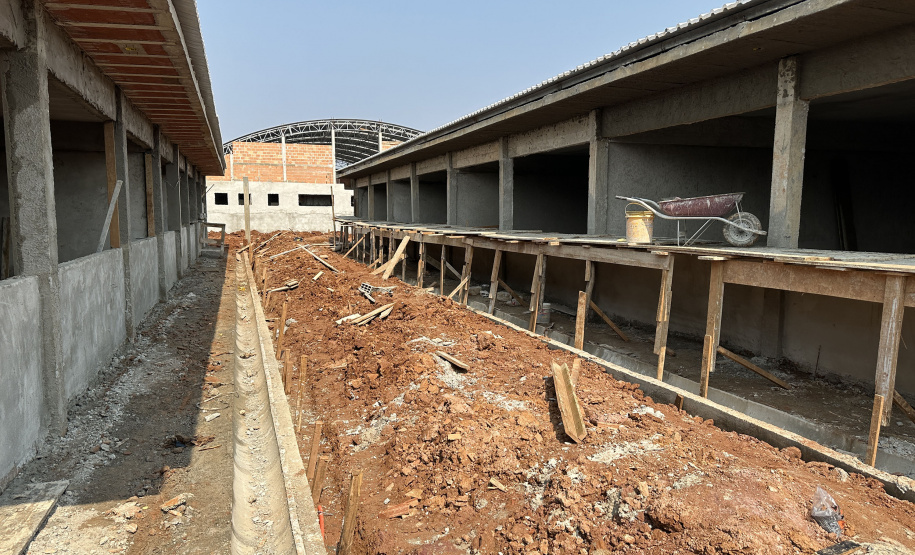 Unidade Nova Escolar Deputado Aníbal Khury está com 65% das obras executadas