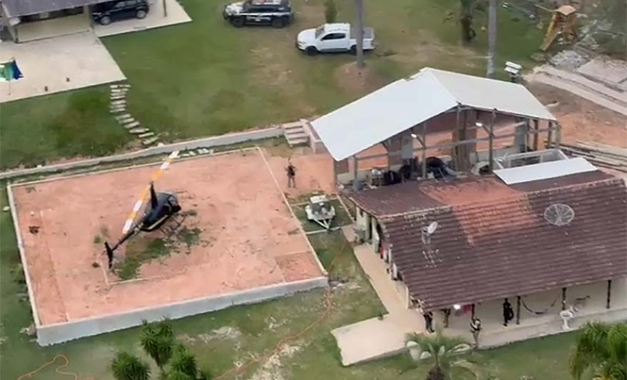 PCPR mira grupo que usava helicóptero para traficar grandes quantidades de droga