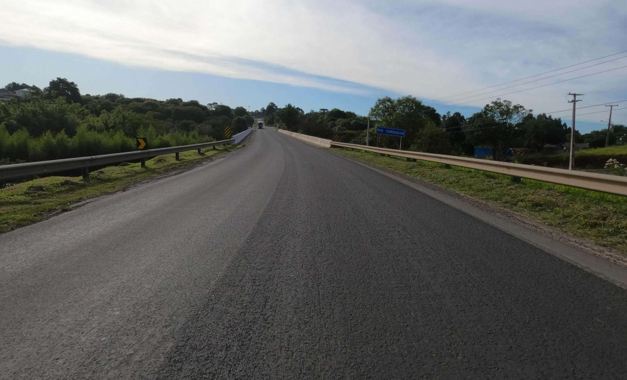 Obra de rodovia em concreto entre Ponta Grossa e Palmeira é homologada
