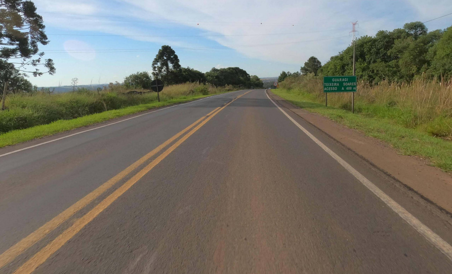 Obra de rodovia em concreto entre Ponta Grossa e Palmeira é homologada