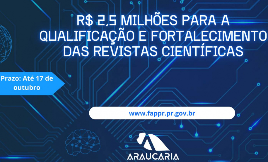 Programa de Apoio às Revistas Científicas terá R$ 2,5 milhões em investimentos