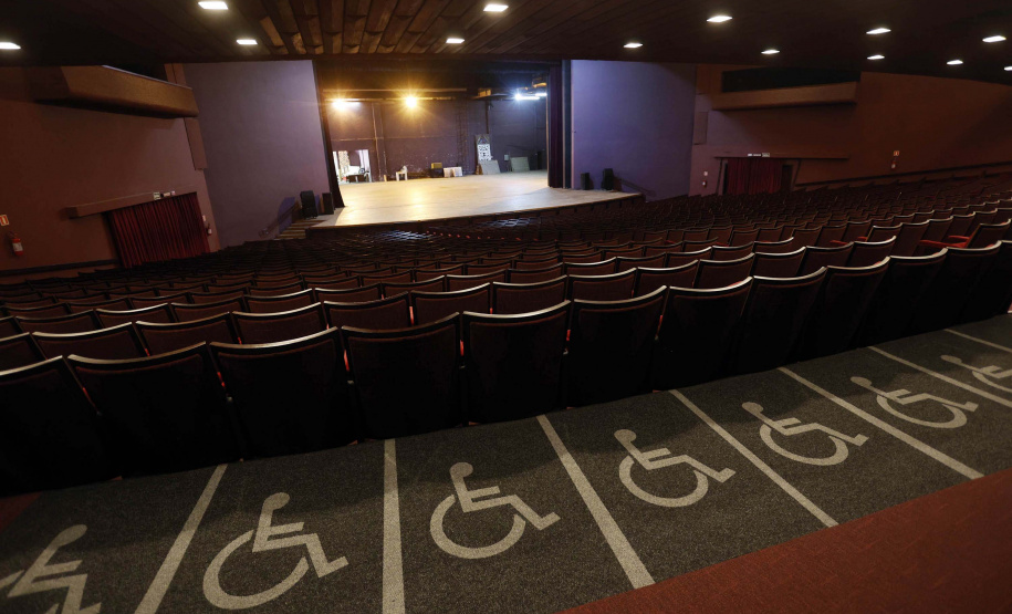 Quatro teatros em um: conheça os auditórios que compõem o complexo do Guaíra