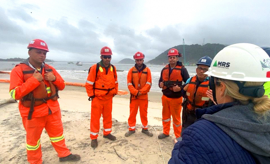 DER Treinamento emergência marítima