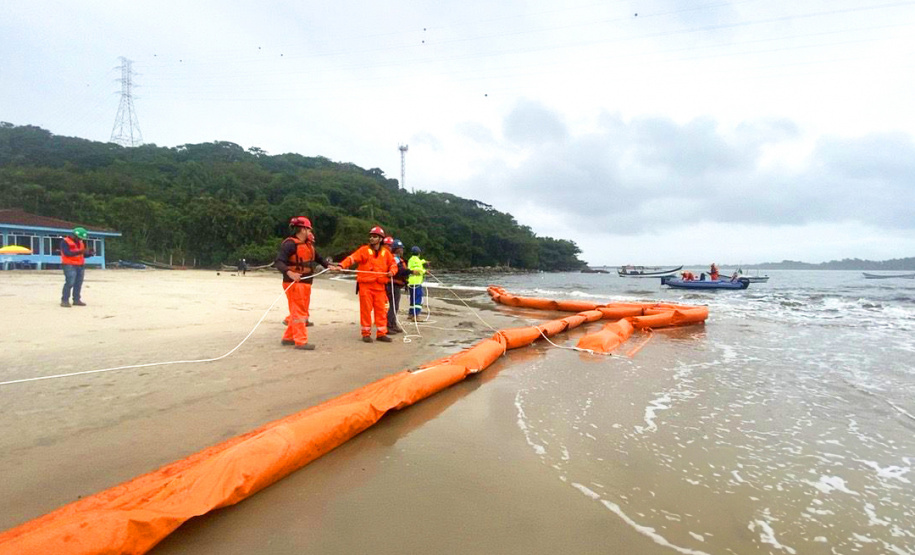 DER Treinamento emergência marítima