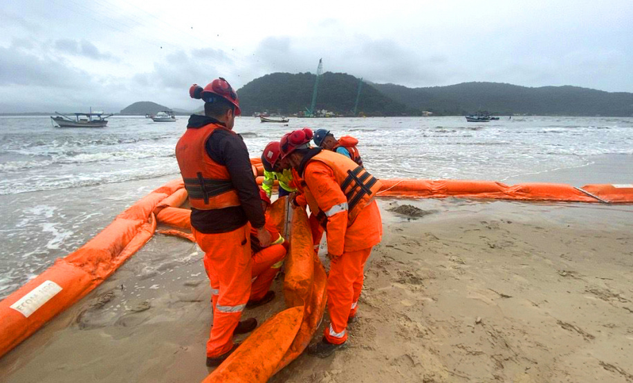 DER Treinamento emergência marítima