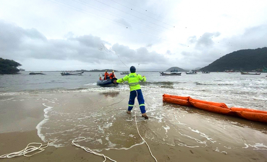 DER Treinamento emergência marítima