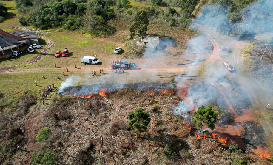 Para tentar amenizar os focos de incêndios ambientais, IAT suspendeu a queima controlada no campo