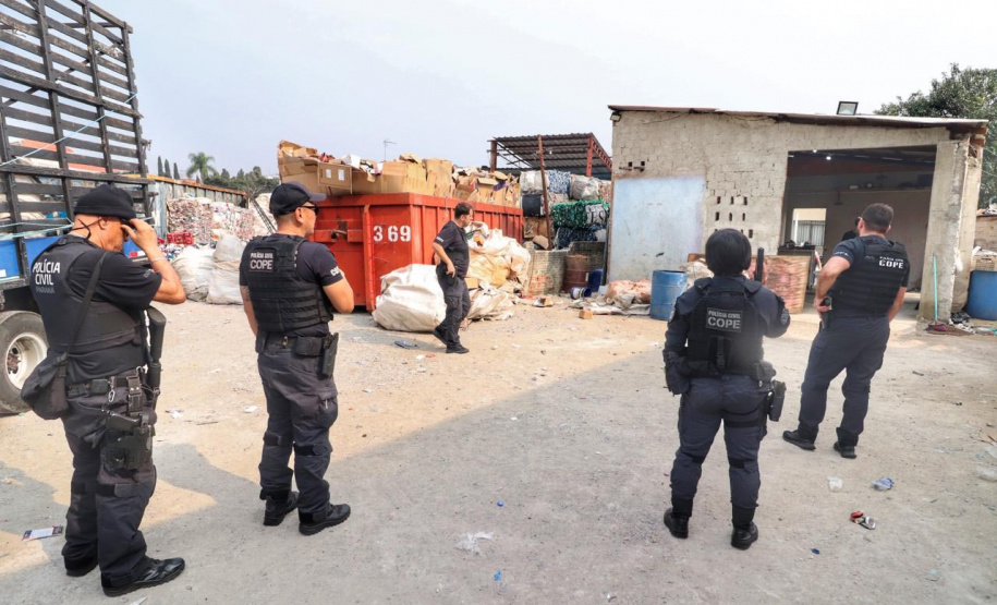 Operação Conectividade prende 12 pessoas e apreende 3,4 toneladas de fios de cobre no Paraná