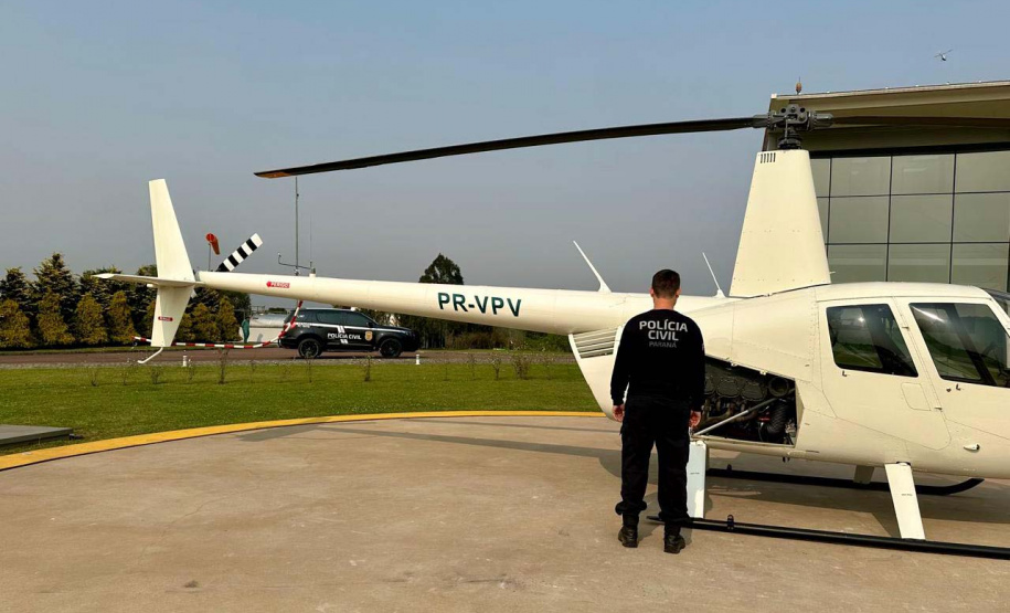 PCPR mira grupo que usava helicóptero para traficar grandes quantidades de droga