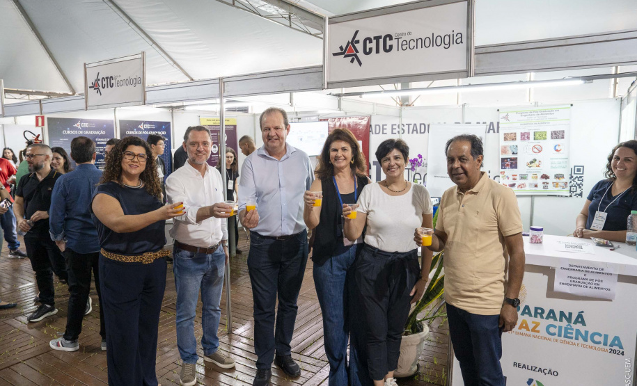 Pavilhão científico encanta visitantes e abre Paraná Faz Ciência na UEM