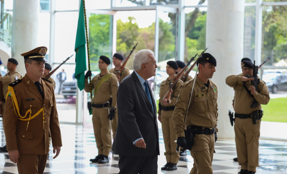 O vice-governador Darci Piana recebe nesta segunda-feira (21) o  embaixador do Chipre no Brasil, Vasilios Philippou