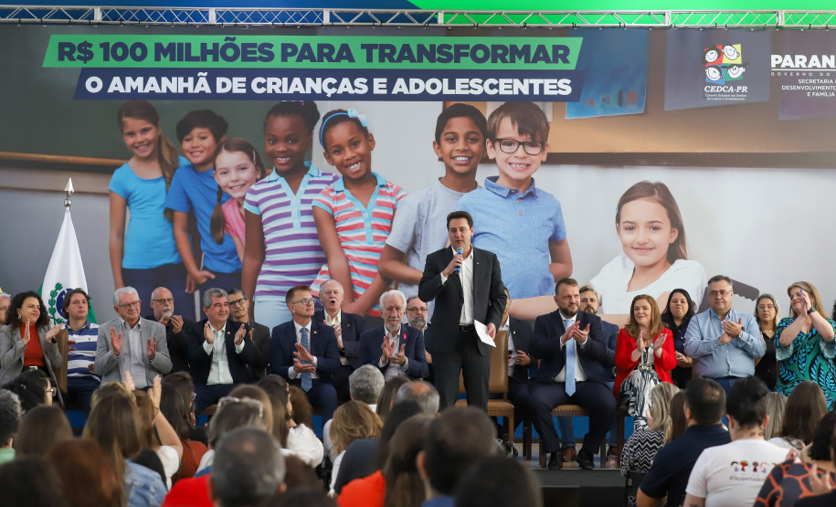 GOVERNADOR AUTORIZA EDITAL HISTÓRICO PARA REPASSE DE RECURSOS A PROJETOS QUE ATENDAM CRIANÇAS E ADOLESCENTES