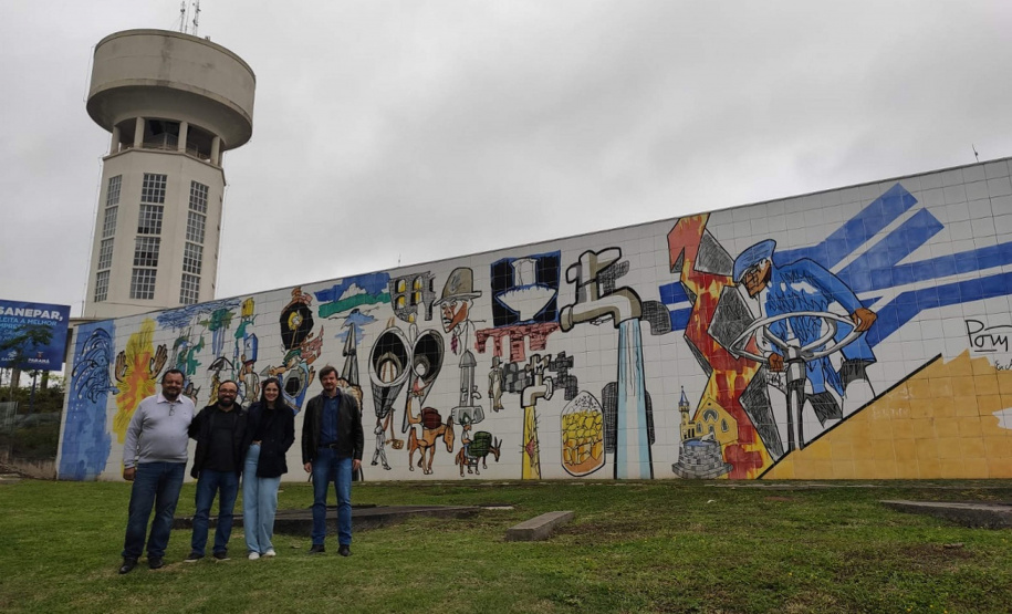 Profissionais da Copasa visitam Sanepar como modelo para soluções inovadoras