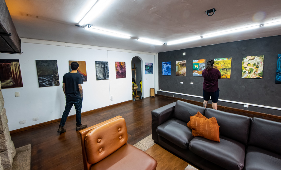 SEEC ALUNOS DE PINTURA Academia Alfredo Andersen