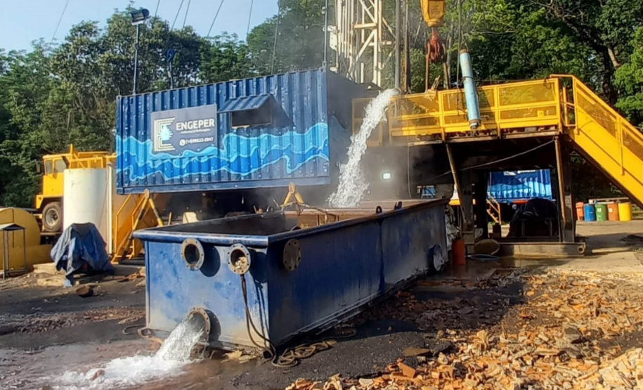 Sanepar vai abastecer Dois Vizinhos com água captada a mais de mil metros de profundidade