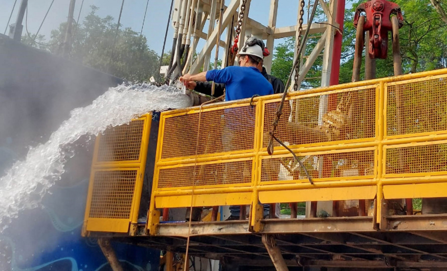 Sanepar vai abastecer Dois Vizinhos com água captada a mais de mil metros de profundidade