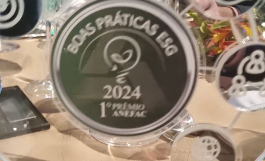 SANEPAR RECEBE TROFÉU Transparência Anefac