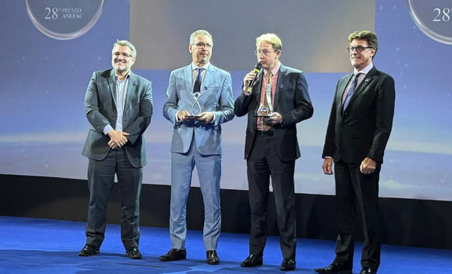 SANEPAR RECEBE TROFÉU Transparência Anefac