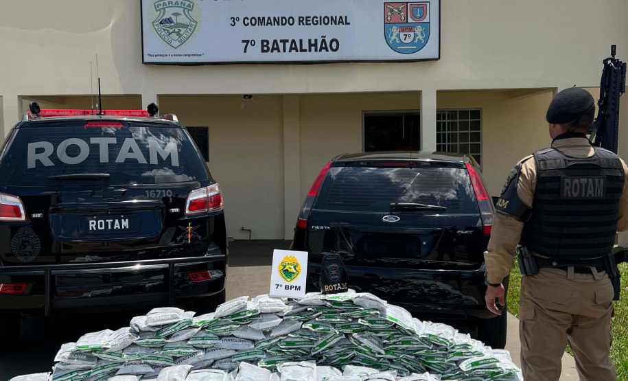 PMPR apreende 300 kg de agrotóxicos contrabandeados em Cruzeiro do Oeste