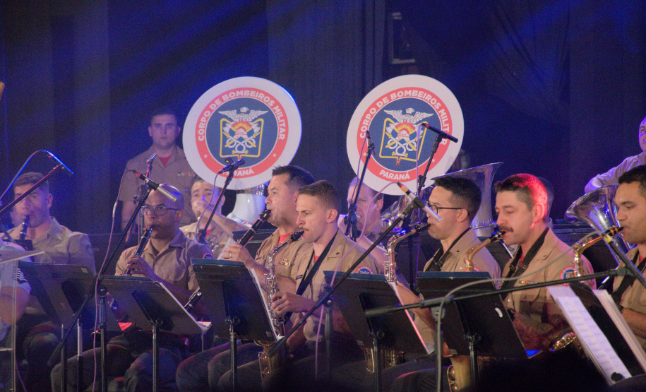 Heróis do Fogo in concert: show da banda do Corpo de Bombeiros abre semana de aniversário