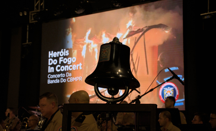 Heróis do Fogo in concert: show da banda do Corpo de Bombeiros abre semana de aniversário