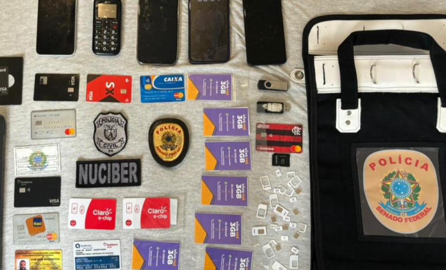 PCPR e Polícia do Senado Federal deflagram ação contra grupo suspeito de golpes que ultrapassam R$ 2 milhões