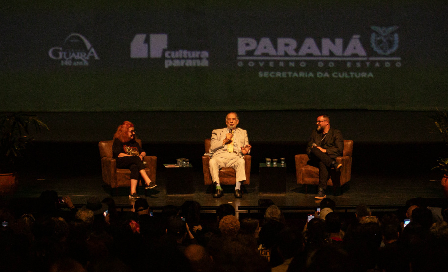 Diretor de "O Poderoso Chefão", Francis Ford Coppola lota Teatro Guaíra em aula de cinema