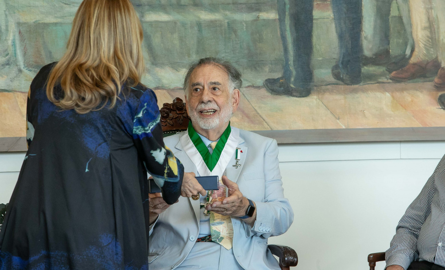 Em visita à Curitiba, Coppola conhece trabalho do Estado para incentivar produções no Paraná