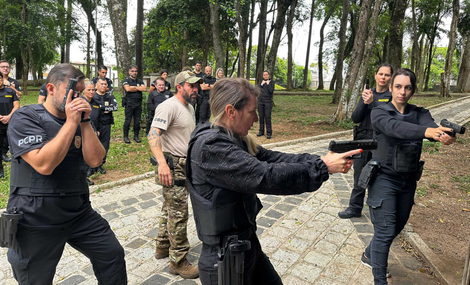 PCPR CURSO PADRONIZAÇÃO POLICIAIS CIVIS