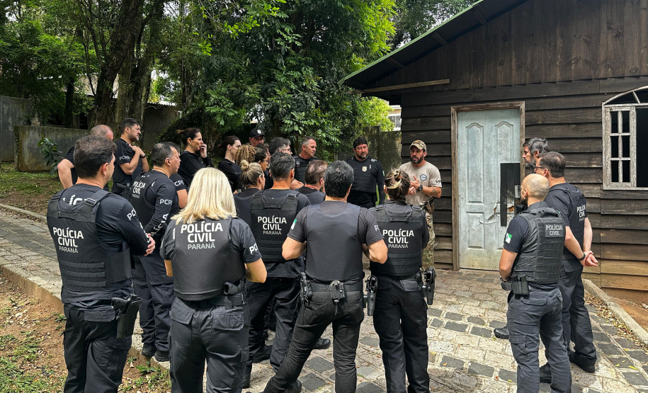 PCPR CURSO PADRONIZAÇÃO POLICIAIS CIVIS