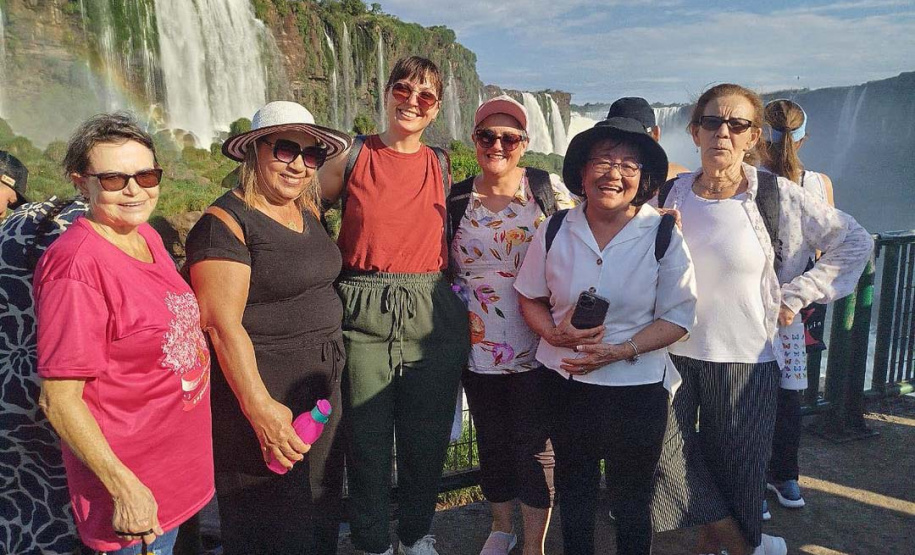 168 paranaenses conhecem as Cataratas do Iguaçu por meio do Programa Paraná + Viagem