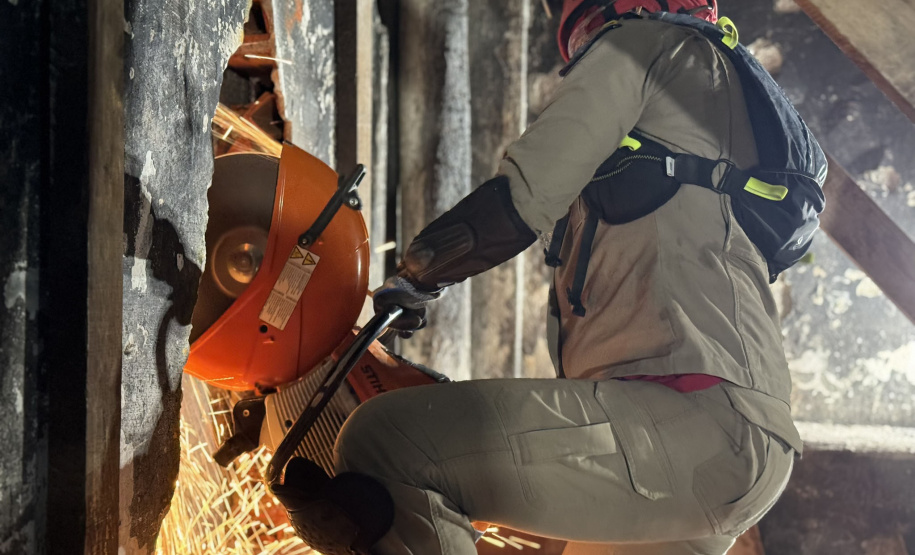 Curso de resposta a desastres preparou bombeiros do Paraná para ação no Rio Grande do Sul