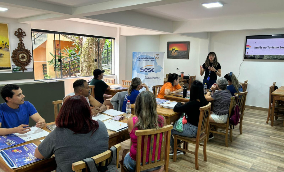 Portos do Paranáoferece aulas de inglês aos comerciantes para atenderem cruzeiristas