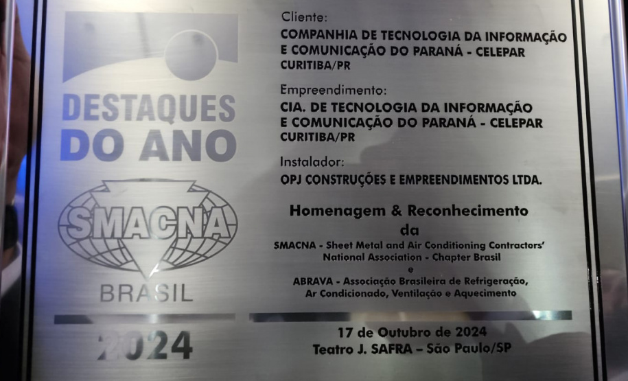 CELEPAR PREMIADA POR MODERNIZAÇÃO SISTEMA