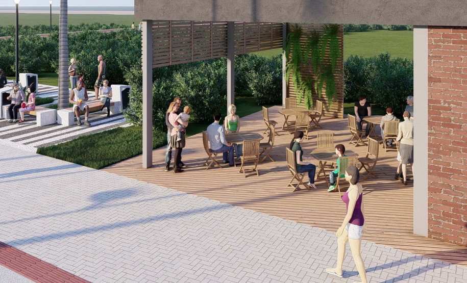 Nova orla de Pontal prevê sistema de drenagem robusto e ampliação da cobertura vegetal