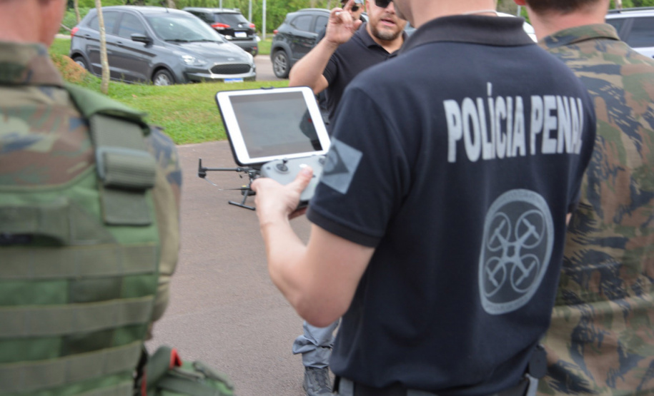 Em integração, Polícia Penal promove curso de drones para outras forças
