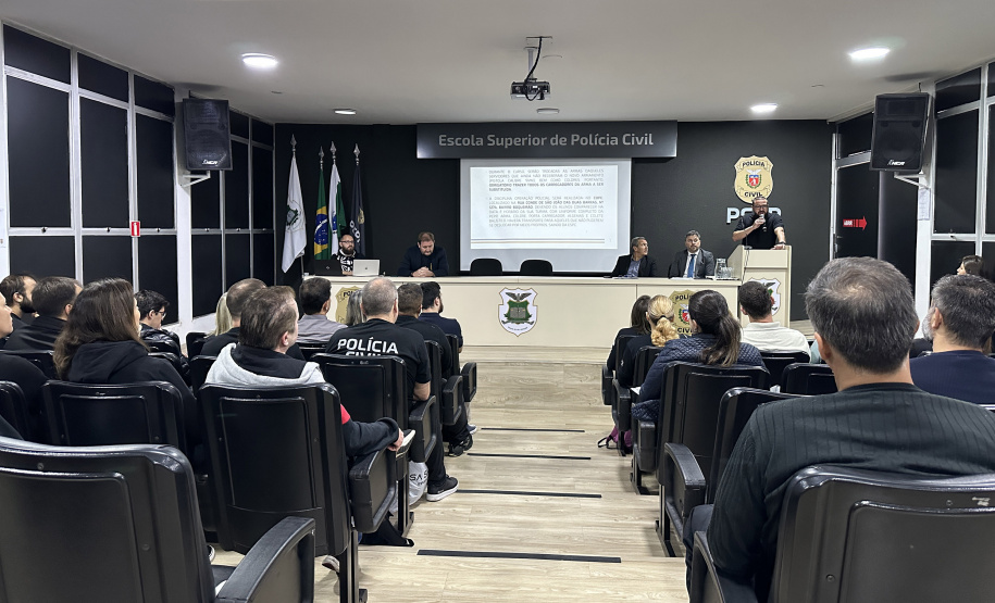 PCPR CURSO PADRONIZAÇÃO POLICIAIS CIVIS