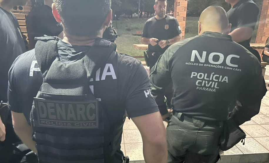 PCPR prende seis pessoas durante operação contra o tráfico de drogas no noroeste do estado