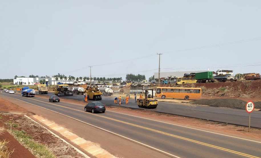 DER PR-317 Maringa a Iguaraçu duplicação