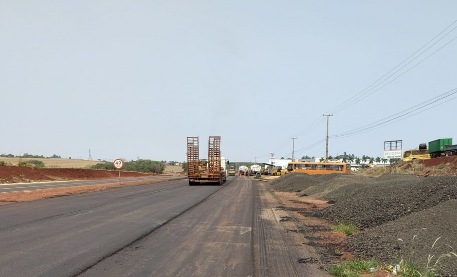 DER PR-317 Maringa a Iguaraçu duplicação