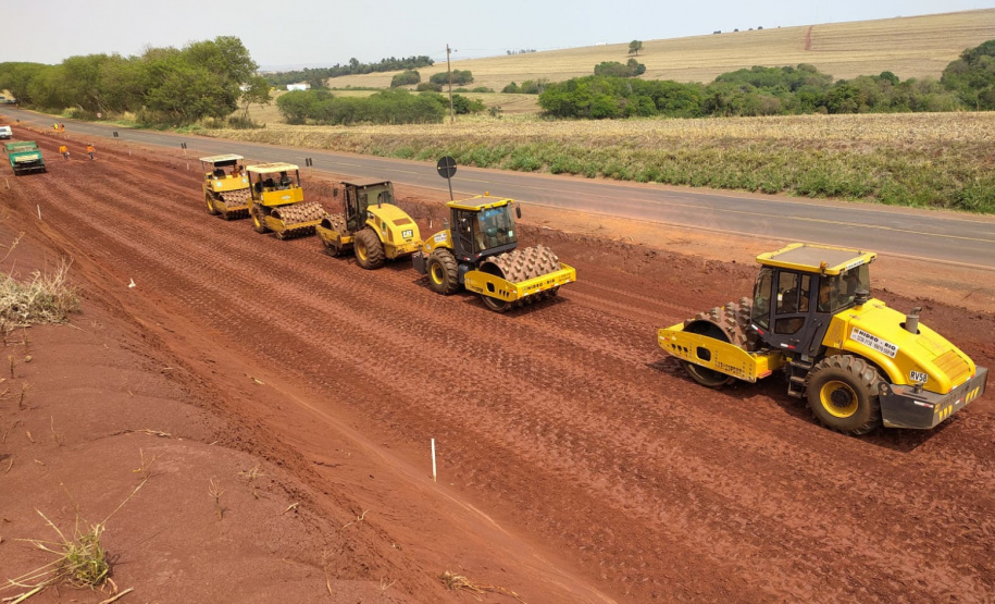 DER PR-317 Maringa a Iguaraçu duplicação