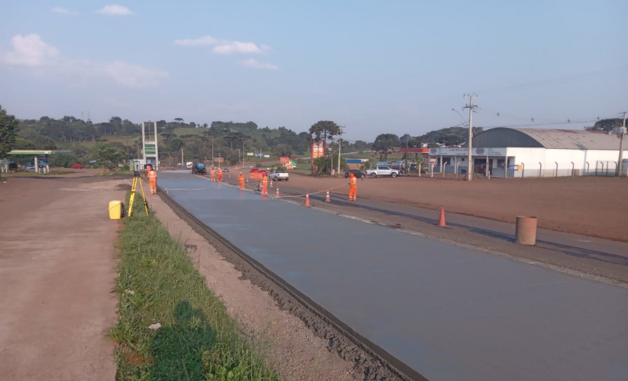 DER PRC-280 Clevelândia a Palmas whitetopping