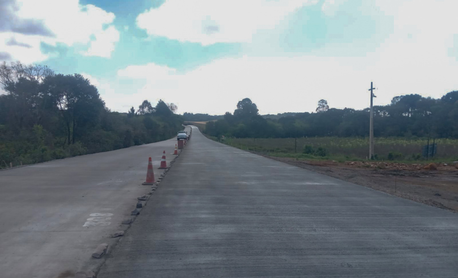 DER PRC-280 Clevelândia a Palmas whitetopping