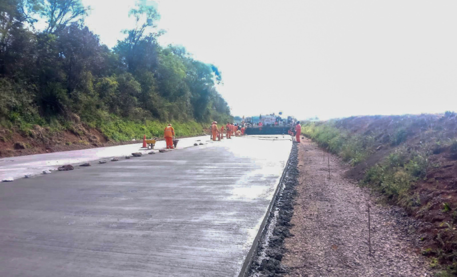 DER PRC-280 Clevelândia a Palmas whitetopping