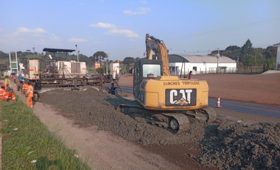 DER PRC-280 Clevelândia a Palmas whitetopping