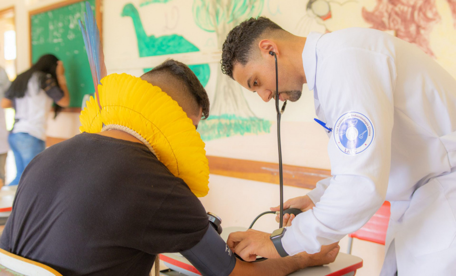 Medicina UEPG leva serviços de saúde para aldeia indígena na região