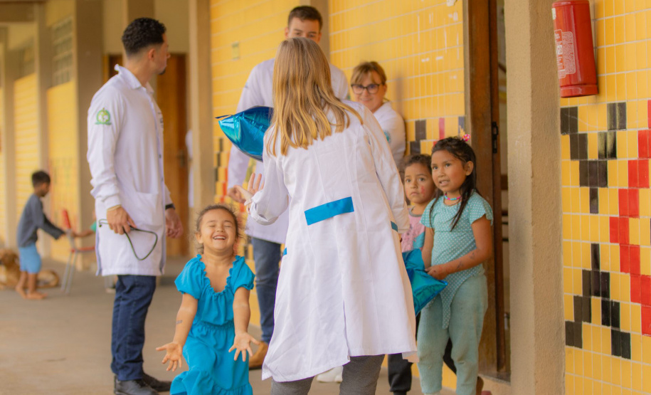 Medicina UEPG leva serviços de saúde para aldeia indígena na região