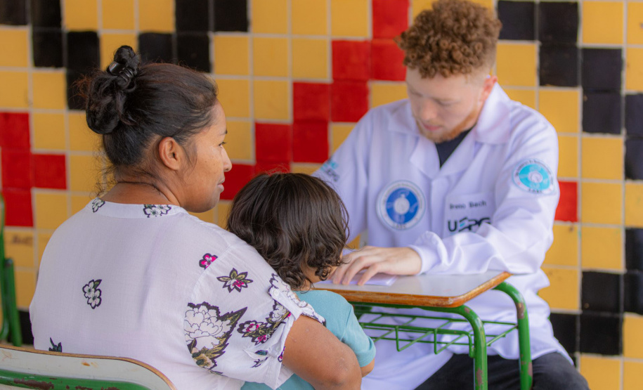 Medicina UEPG leva serviços de saúde para aldeia indígena na região