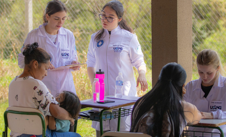 Medicina UEPG leva serviços de saúde para aldeia indígena na região